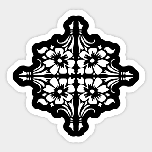 Islamic decorations art Flowers (2) Sticker